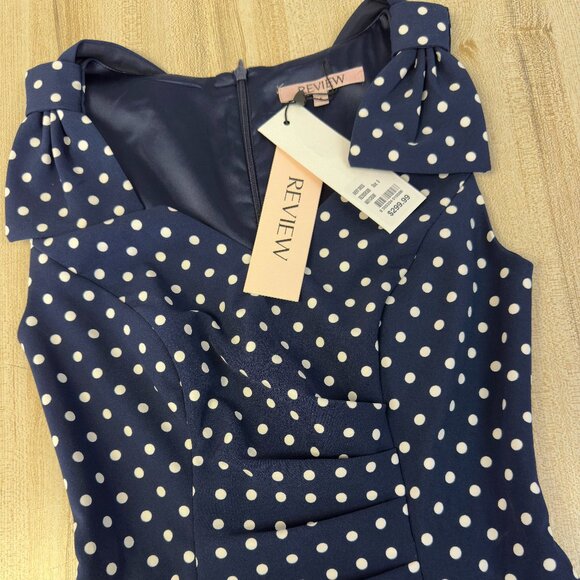 Review Women's Sleeveless Jumpsuit Blue - Picture 1 of 7